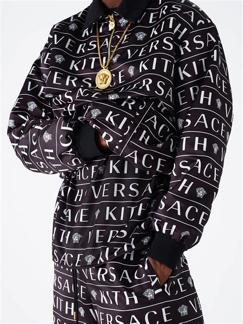 kith x versace jacket|versace kith shoes.